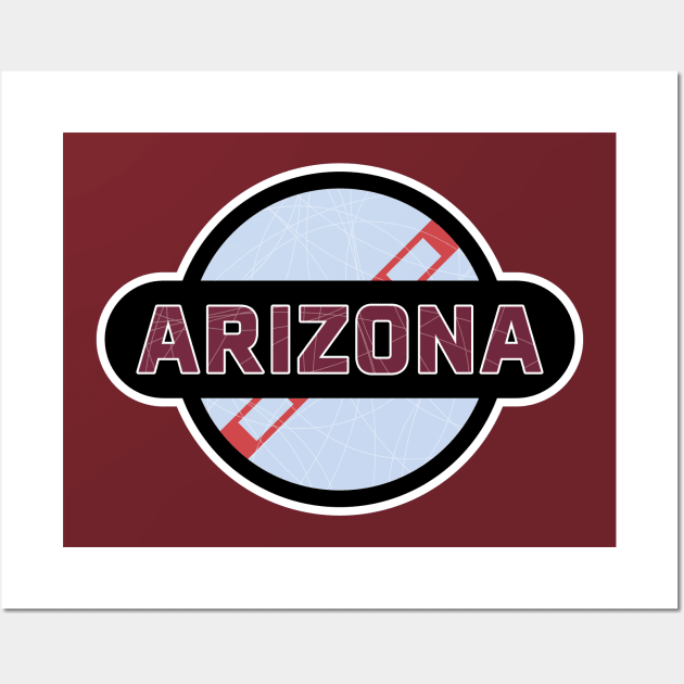 Arizona Coyotes Hockey Wall Art by Fourteen21 Designs